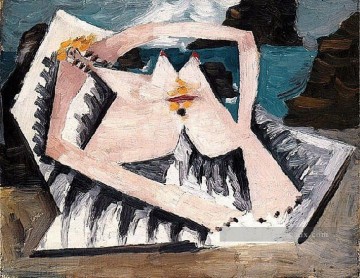 baigneuse baigneuses Tableau Peinture - Baigneuse 5 1928 Cubisme